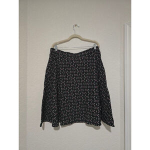 NWT Leota Geo Jacquard Circle Skirt 1X